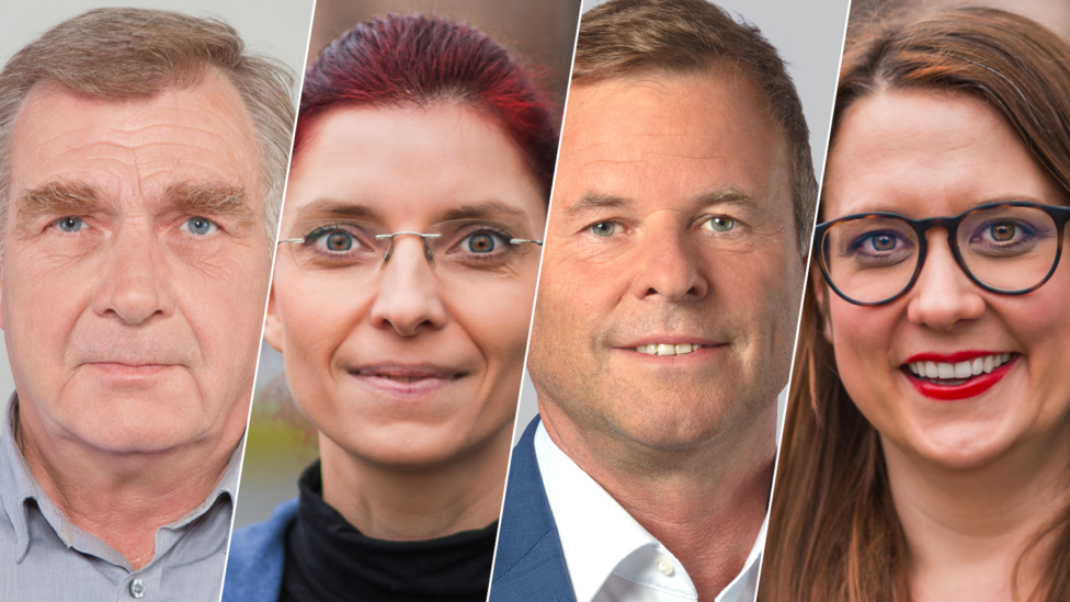 Ralf Christoffers, Diana Golze, Christian Görke, Anja Mayer