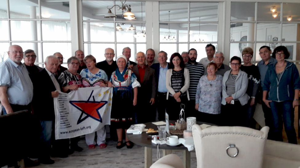 Gruppenfoto mit Diana Golze