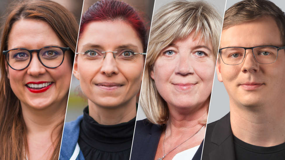 Anja Mayer, Diana Golze, Kathrin Dannenberg, Sebastian Walter