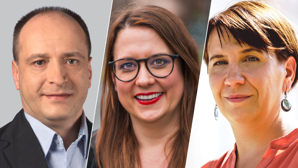 Ronny Kretschmer, Anja Mayer, Katharina Slanina