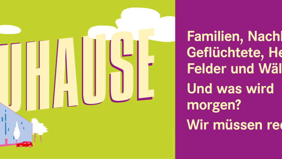 Großfläche zum Thema Zuhause